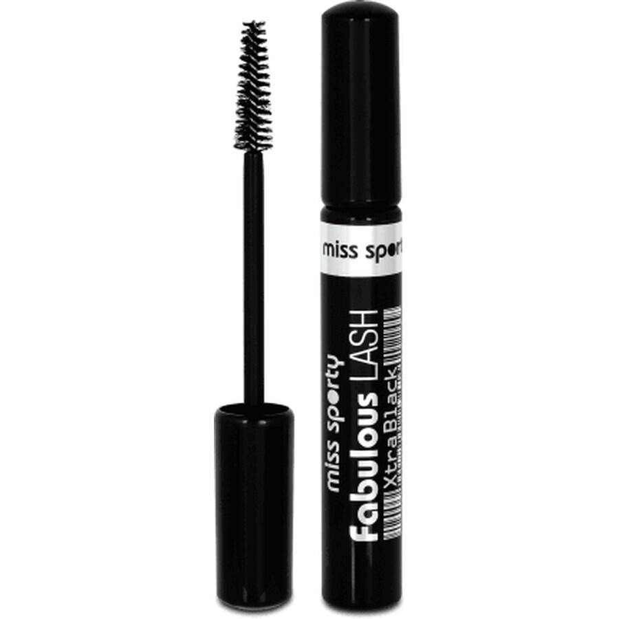 Miss Sporty Fabulous Lash Mascara Xtra Black, 8 ml