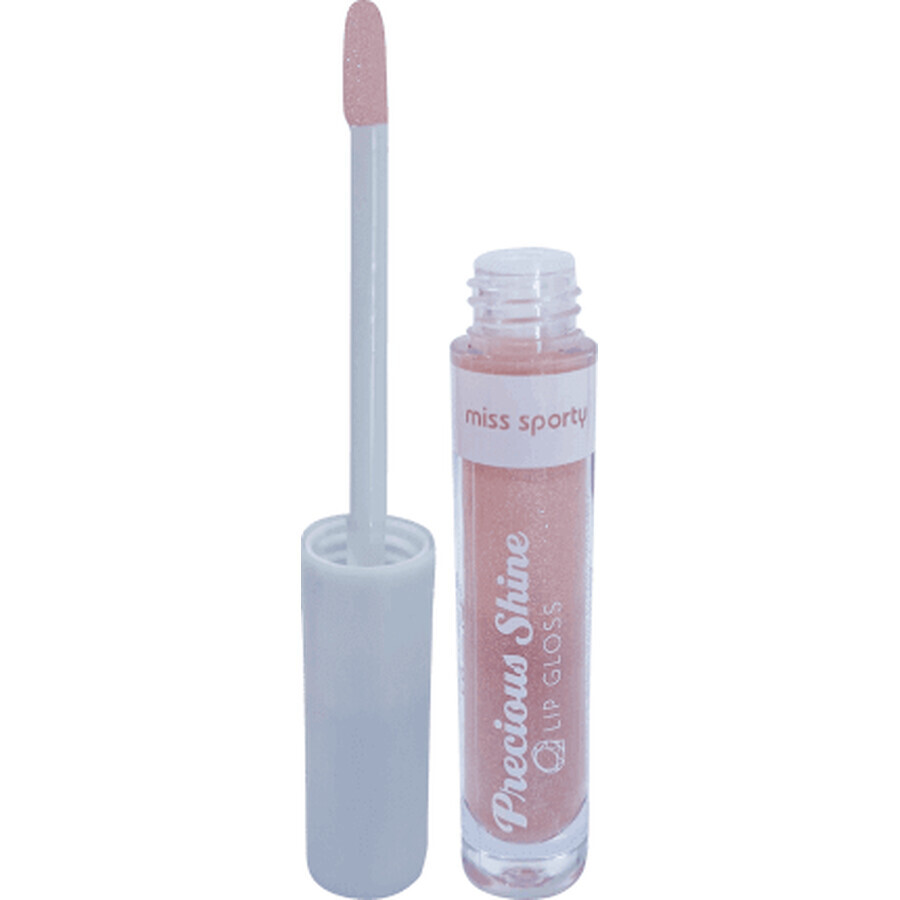 Miss Sporty Precious Shine luciu de buze 10 Shiny Nude, 7,4 ml