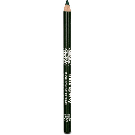 Miss Sporty Wonder Long Lasting Eye Pencil 350 Dark Green, 1.2 g