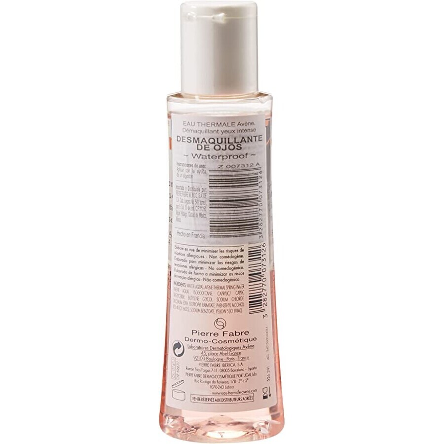 Two-phase eye makeup remover, 125 ml, Avene Essentials