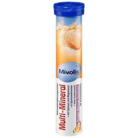 Mivolis Multimineral bruistabletten, 20 g, 20 tabs