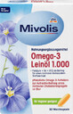 Mivolis Omega-3 olio di semi di lino 1000 capsule, 30 pz