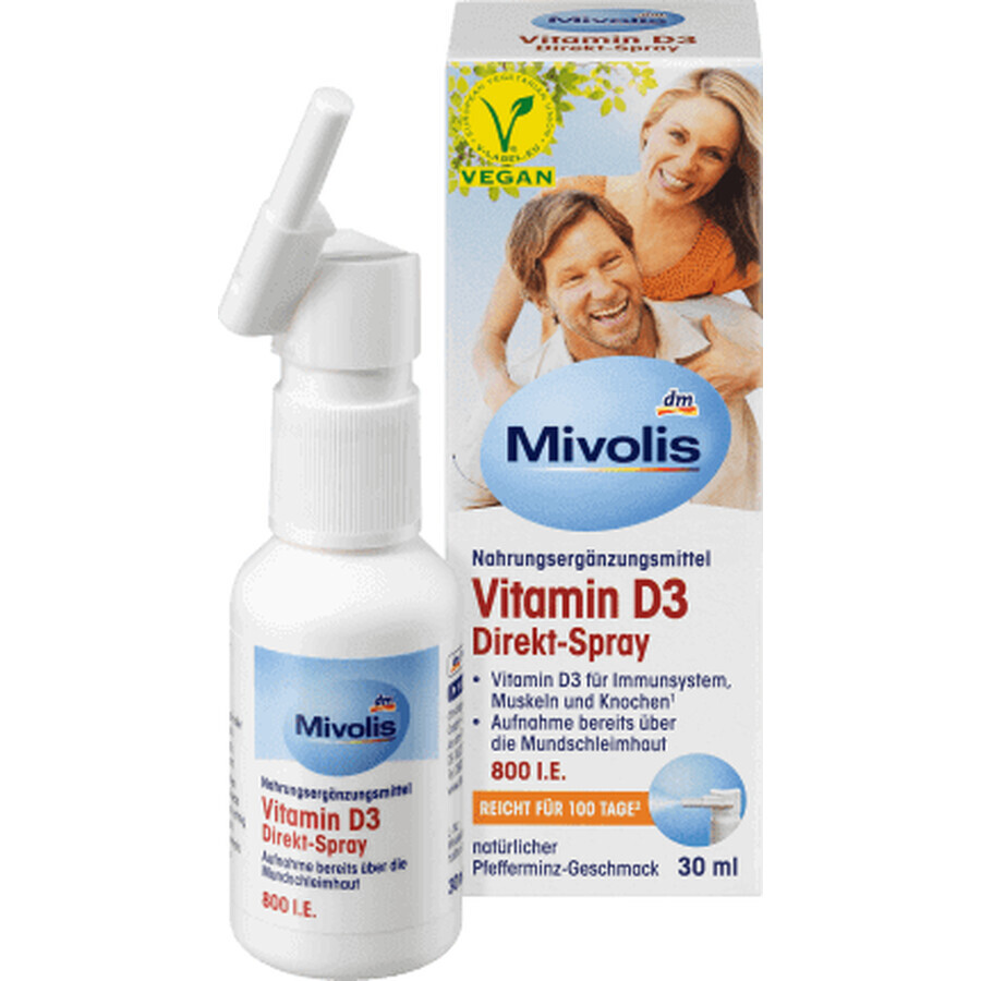 Mivolis Spray orale alla vitamina D3, 30 ml