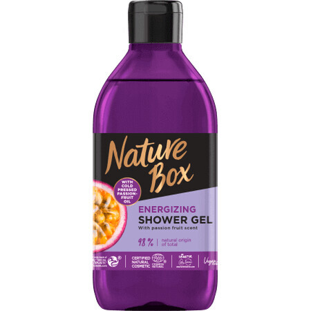 Nature Box Gel doccia al frutto della passione, 385 ml