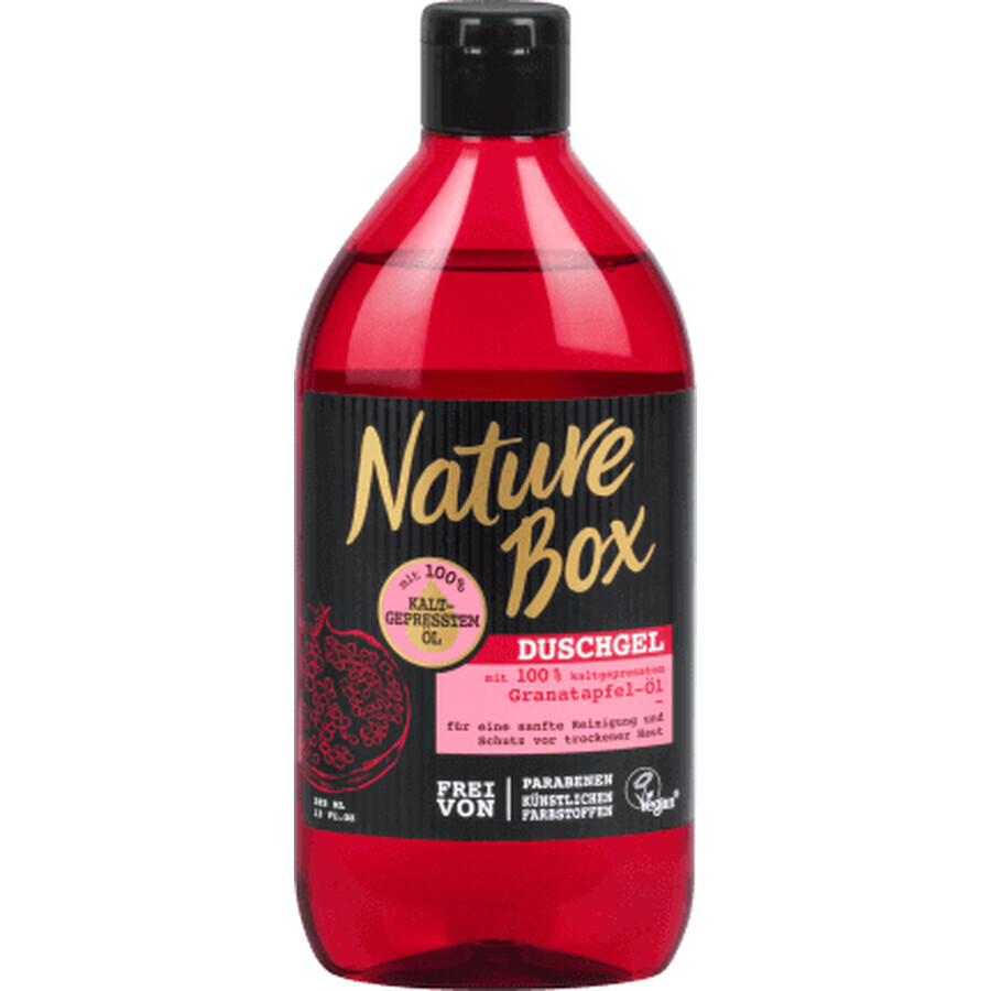 Nature Box Gel doccia al melograno, 385 ml