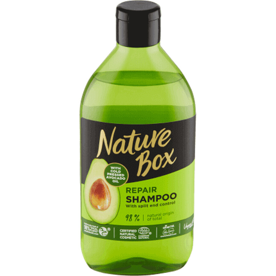 Nature Box Shampoo per capelli con olio di avocado, 385 ml