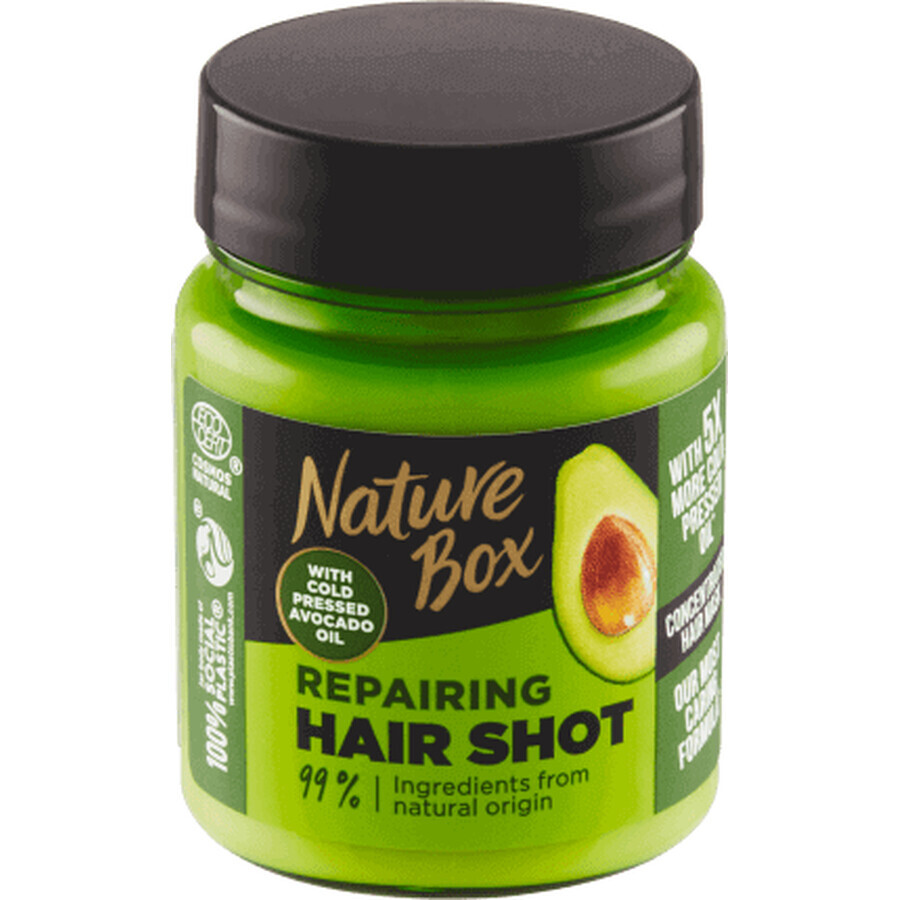 Nature Box Trattamento per capelli con olio di avocado, 60 ml