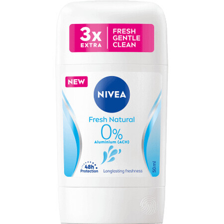 Nivea deodorante stick fresco naturale, 50 ml