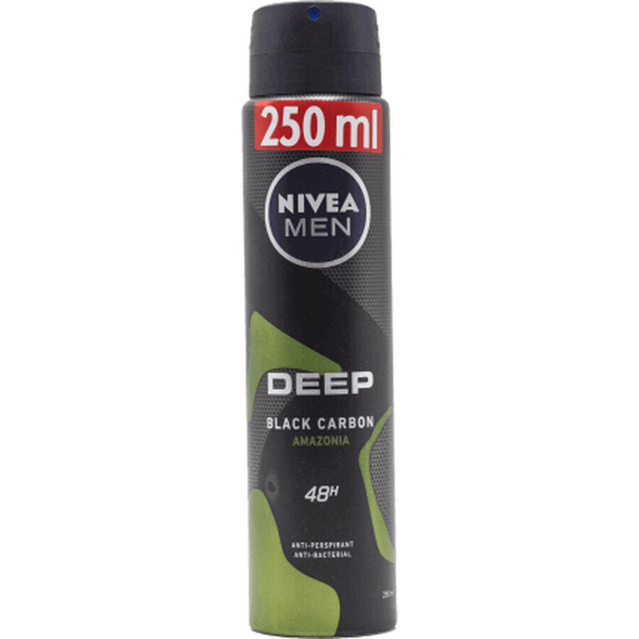 Nivea MEN Deodorante spray Amazzonia profonda, 250 ml