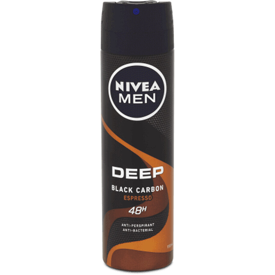 Nivea MEN Deodorante spray Deep espresso, 150 ml