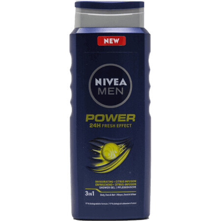 Nivea MEN Power Refresh Douchegel, 500 ml