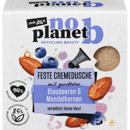 No Planet B Solid Blueberry Shower Cream, 80 g