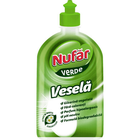 Nufar Green dishwashing detergent, 500 ml