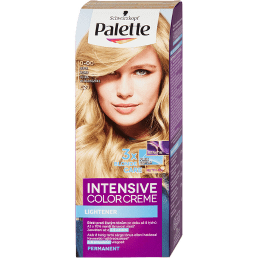 Palette Intensive Color Creme Tintura permanente E20 Biondo Chiarissimo, 1 pz