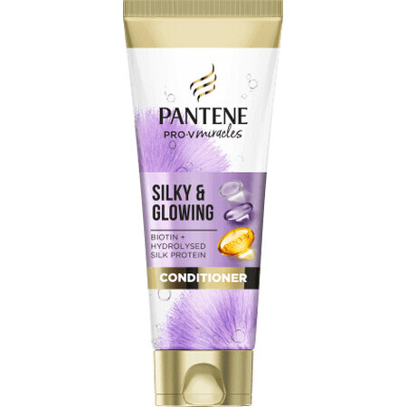 Pantene Silk and Glow Hair Conditioner, 200 ml