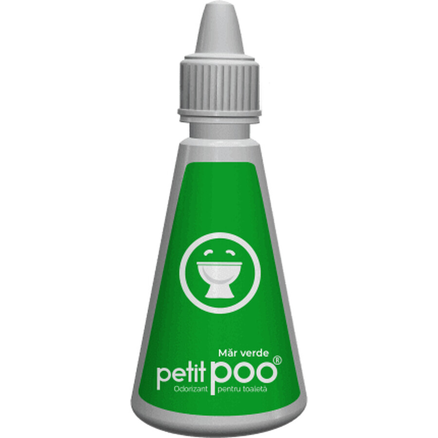 petit poo Toilet freshener green apple drops, 14 ml