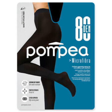 Pompea Dres microfibra donna 80 DEN 4-L Lava, 1 pz