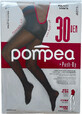 Pompea Dres donna Push-Up 30 DEN 3-M nudo Polvere Dorata, 1 pz