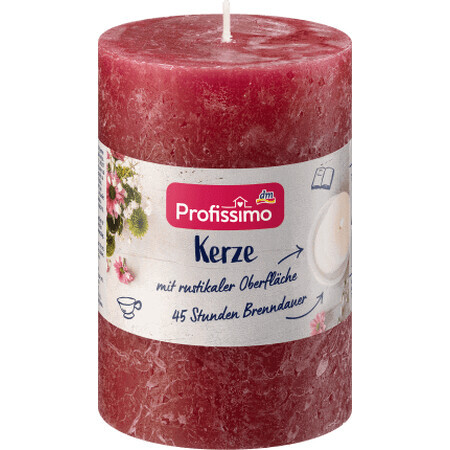 Profissimo Candela rustica bordeaux 100/68, 1 pz