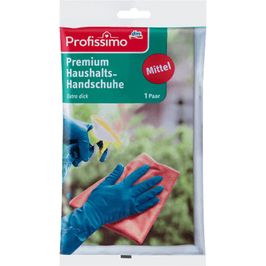 Profissimo Haushaltshandschuhe, Größe M, 1 Stück