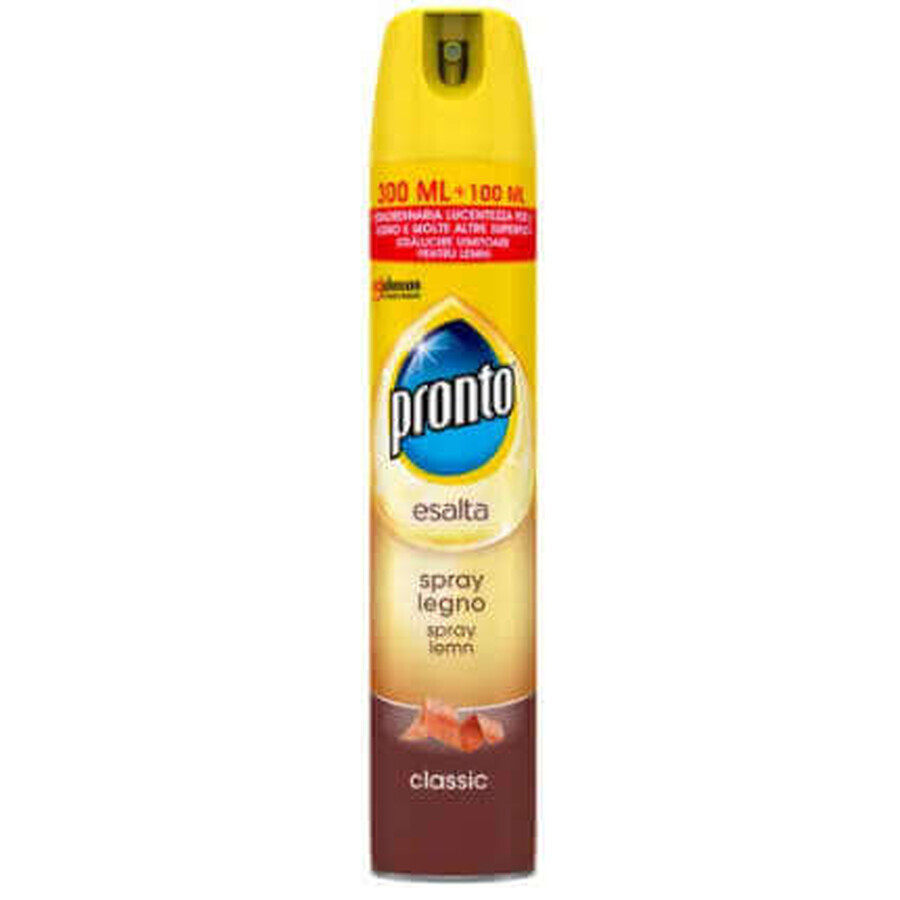 Pronto Pronto spray per la pulizia e la cura delle superfici in legno, 400 ml