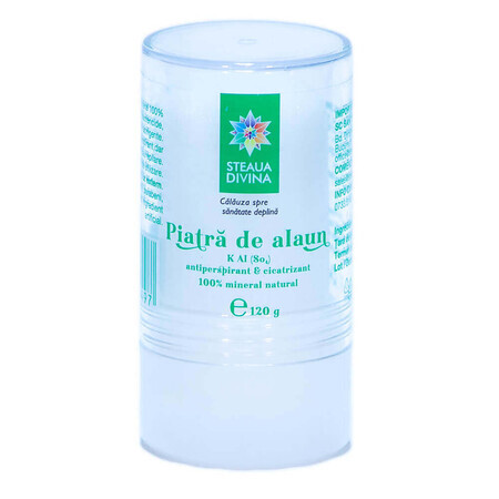 Deodorant Alum Stone, 120g, Divine Star