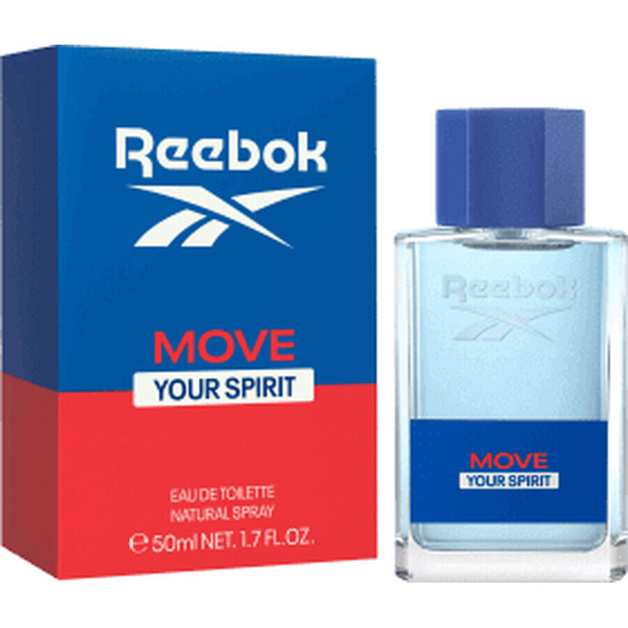 Reebok Move your spirit eau de toilette, 50 ml