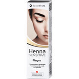 RENOVITAL Henna Sensitive crema per sopracciglia colorante nero, 6 g