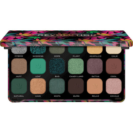 Palette di ombretti Revolution Forever Flawless Chilled, 19,8 g