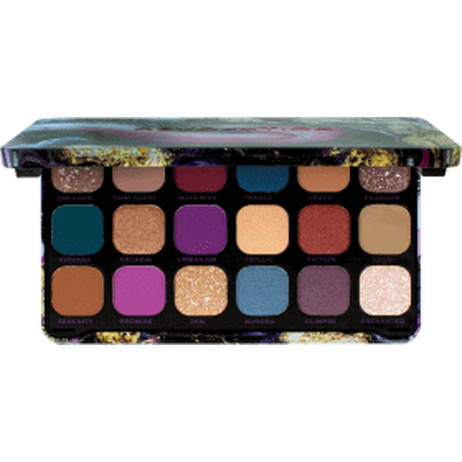 Revolution Forever Flawless Eyeshadow Palette Eutopia, 19,8 g