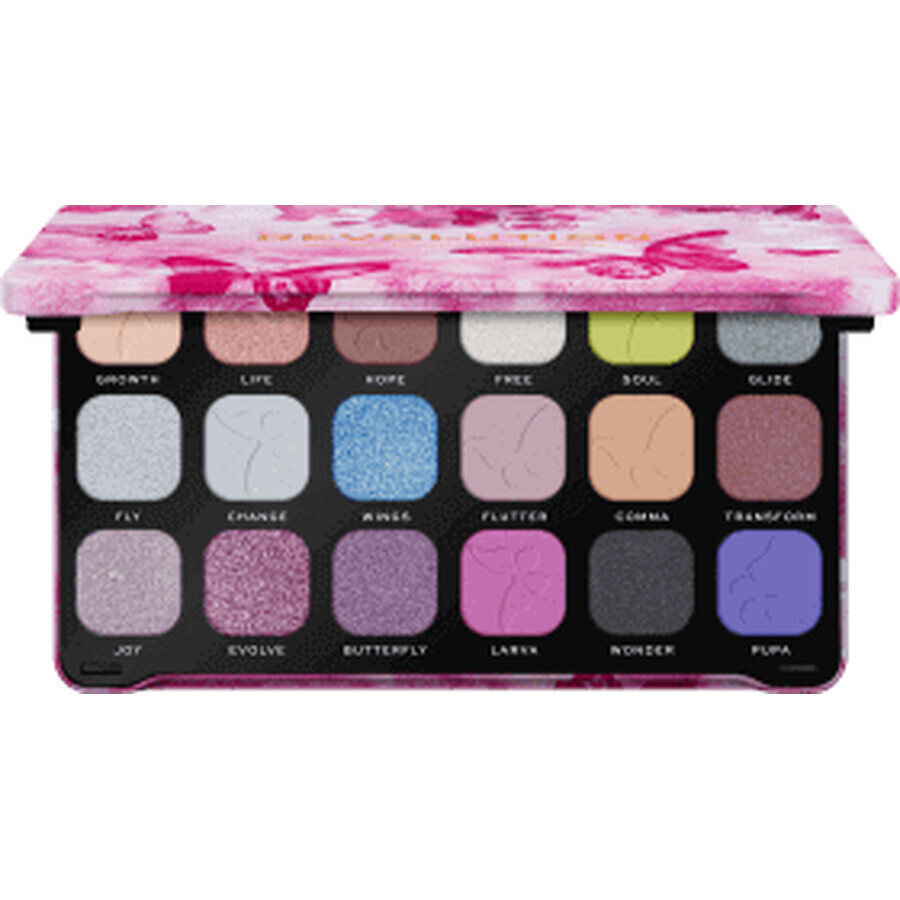 Palette di ombretti Revolution Forever Flawless Soft Butterfly, 19,8 g