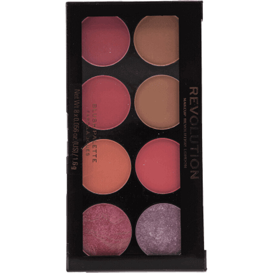 Palette di blush Revolution Ultra Blush Sugar&Spice, 12,8 g