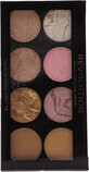 Revolution Ultra Bronze Golden Sugar Palette per fard e contouring, 12,8 g