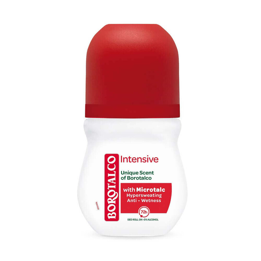 Deodorante roll-on Intensivo, 50ml, Borotalco