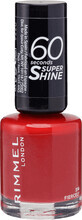 Rimmel London Smalto Per Unghie 60 Secondi Super Shine 314 Fiercely, 8 ml