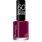 Rimmel London Lac de unghii 60 Seconds Super Shine 320 Rapid Ruby, 8 ml