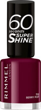 Rimmel London Smalto Per Unghie 60 Secondi Super Shine 712 Berry Pop, 8 ml