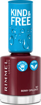 Rimmel London Smalto per unghie Kind&amp;Free 157 Berry Opulence, 8 ml