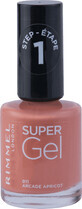 Rimmel London Smalto Super Gel 011 Arcade Apricot, 12 ml