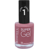 Rimmel London Super Gel Nagellack 035 Pop princess pink, 12 ml