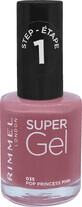 Rimmel London Super Gel smalto 035 Pop principessa rosa, 12 ml