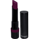 Rimmel London Rossetto Finitura Duratura Soft Matte 230 Plum Power, 2,3 g