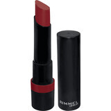 Rimmel London Rossetto Finitura Duratura Soft Matte 530 Hollywood Red, 2,3 g