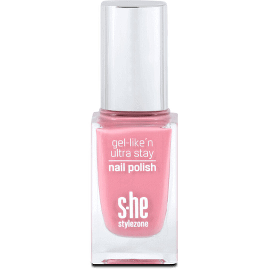 She stylezone color&amp;style Gel-like'n ultra stay nail polish 322/270, 10 ml