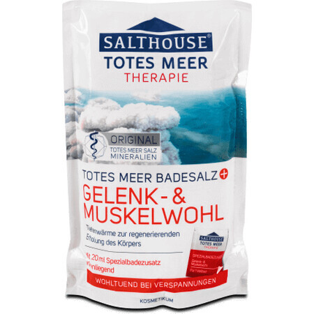 SALTHOUSE Bath salt for muscles and joints, 400 g