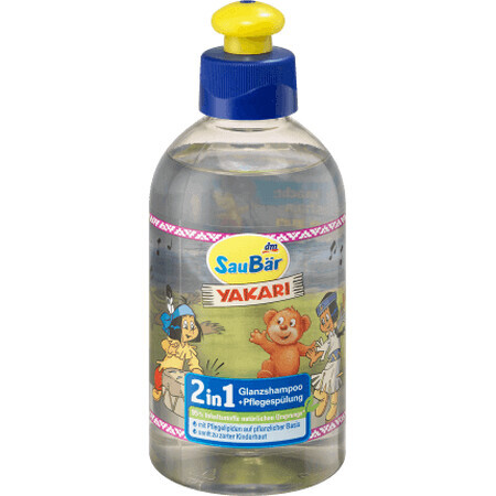 SauBär 2in1 shampoo&amp;balsam, 250 ml