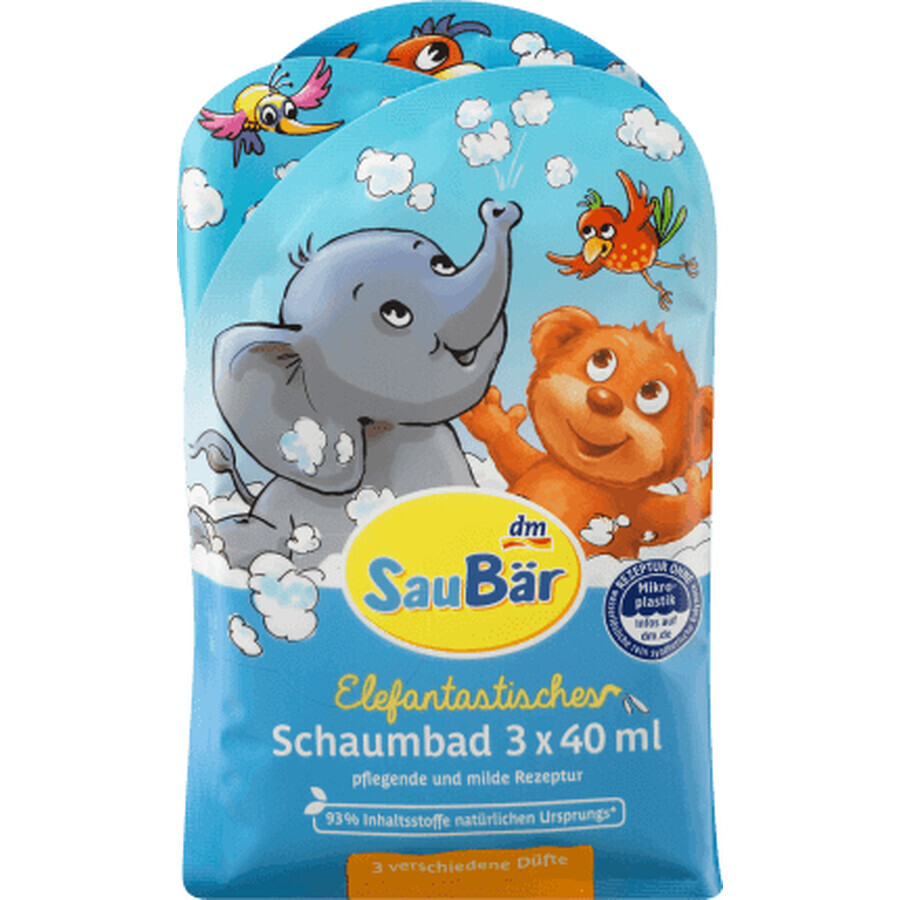 SauBär Elefantastic bagnoschiuma, 120 ml
