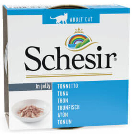 Schesir Wet food for cats with tuna, 85 g