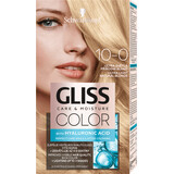 Schwarzkopf Gliss Color Tintura permanente per capelli 10-0 Biondo naturale ultra chiaro, 1 pz