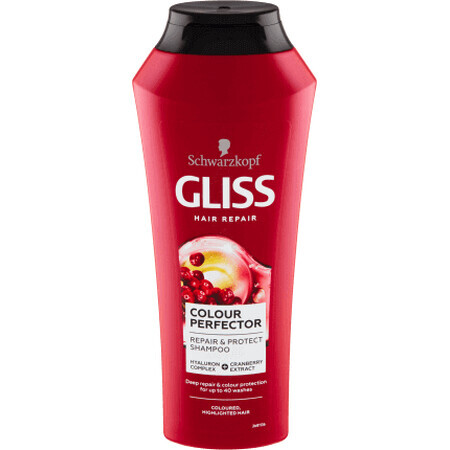 Schwarzkopf GLISS Repair & Protect Shampoo per capelli Color Perfector, 250 ml